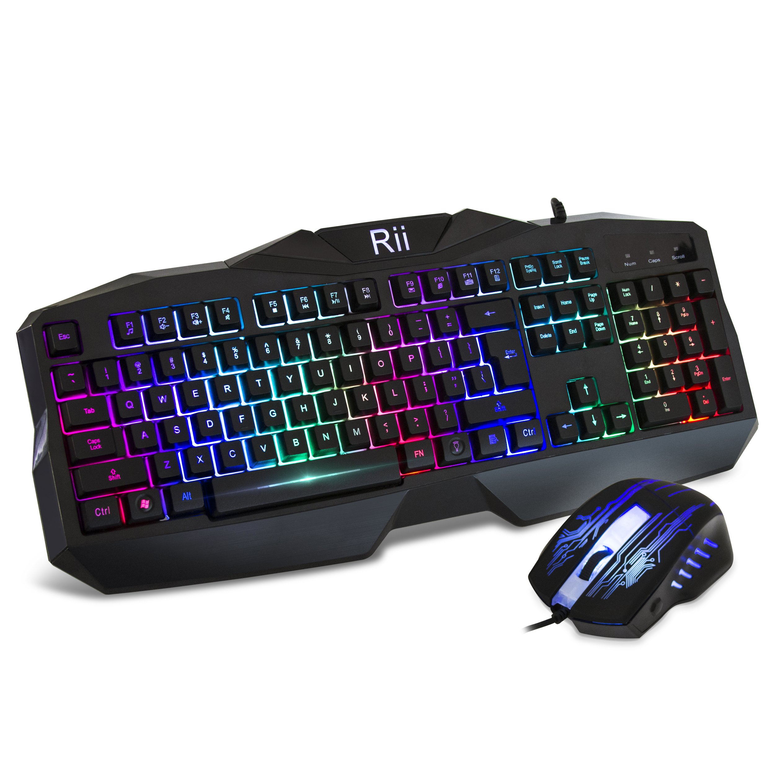Rii RM400 104 Key LED Backlit Gaming Mouse Gaming Keyboard Combo Set