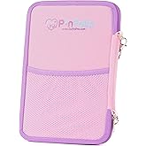 PinFolio Classic Pin Display Bag, Lightweight Sports Pin Book Designed for Storage &amp; Easy Trading Up to 100 1-Inch Enamel Pins (Pink &amp; Lavender)