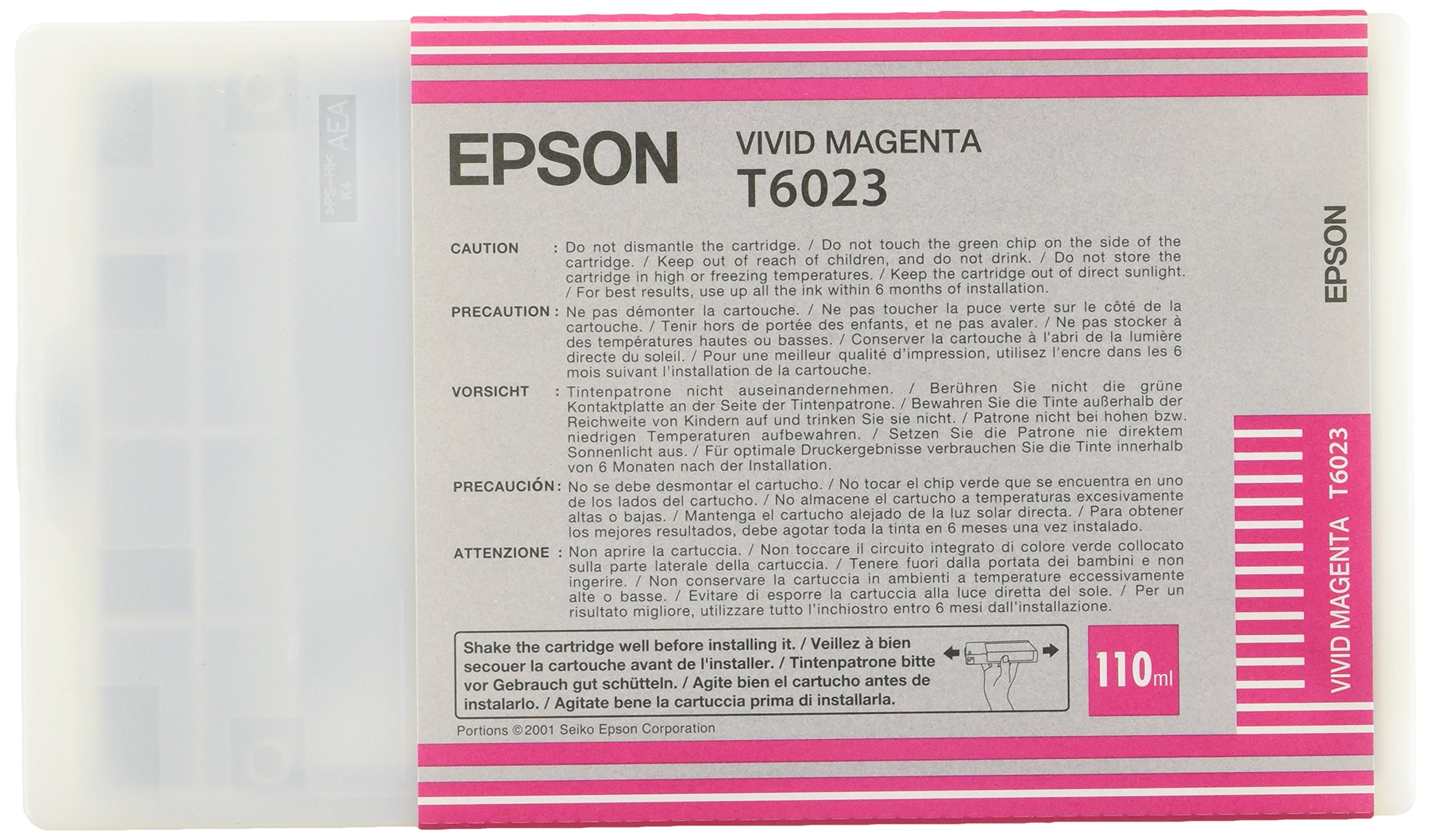 Epson T6023 - Print cartridge - 1 x vivid magenta