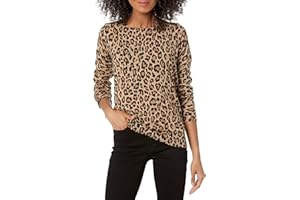 Amazon Essentials Women's Long-Sleeve Lightweight Crewneck Sweater (Available in Plus Size)