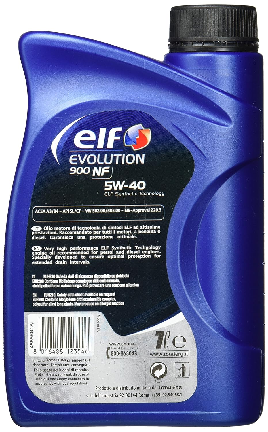 Aceite de coche 5w40 diesel elf Aceite de coche