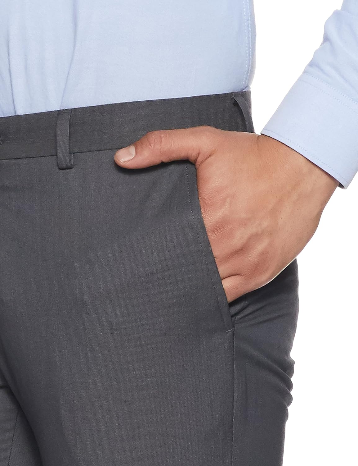 blackberrys men's slim fit formal trousers