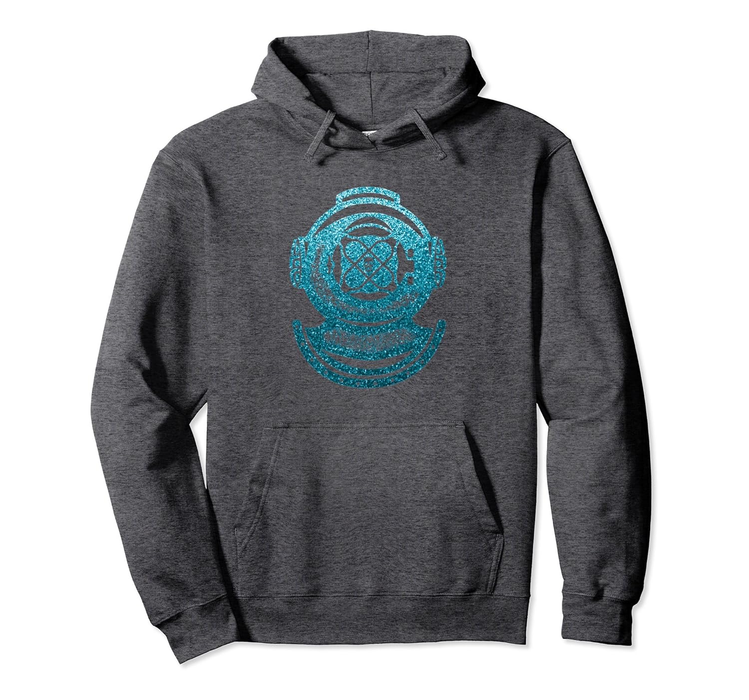 Under The Sea Scuba Diver Hoodie Veotee