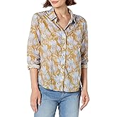 NIC+ZOE Women's Midday Meadows Crinkle Shirt