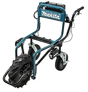 Makita DCU180Z Schubkarre (18,0 V, ohne Akku, ohne Ladegerät und nur in Verbindung mit Sonderzubehör nutzbar, 250 Watt)