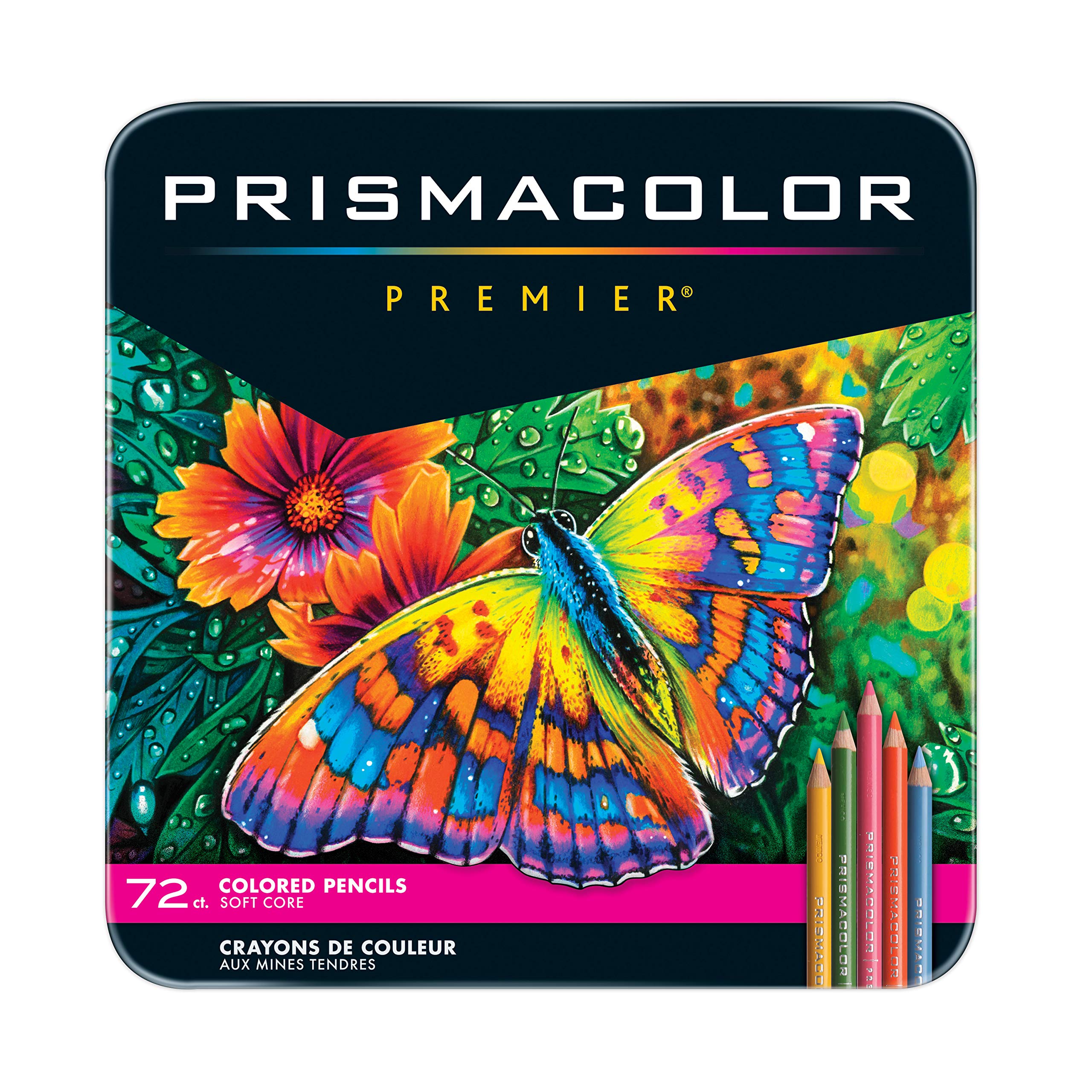 Prismacolor Premier Colored Pencils, Soft Core, 72 Pack Buy Online in