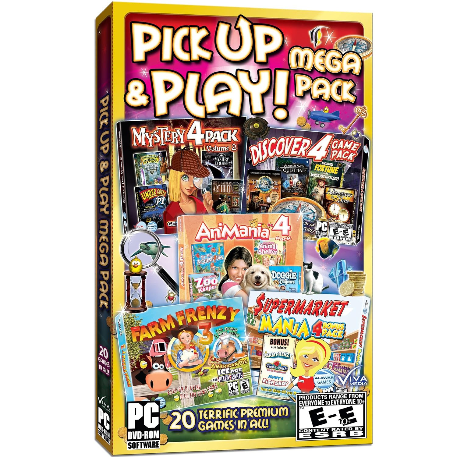Pick Up & Play - 20 Game Mega Pack