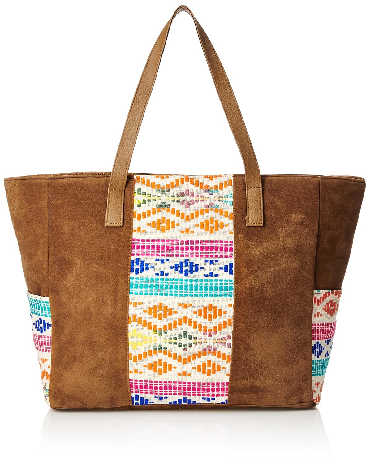 kanvas katha women's tote bag (multicolor) ()