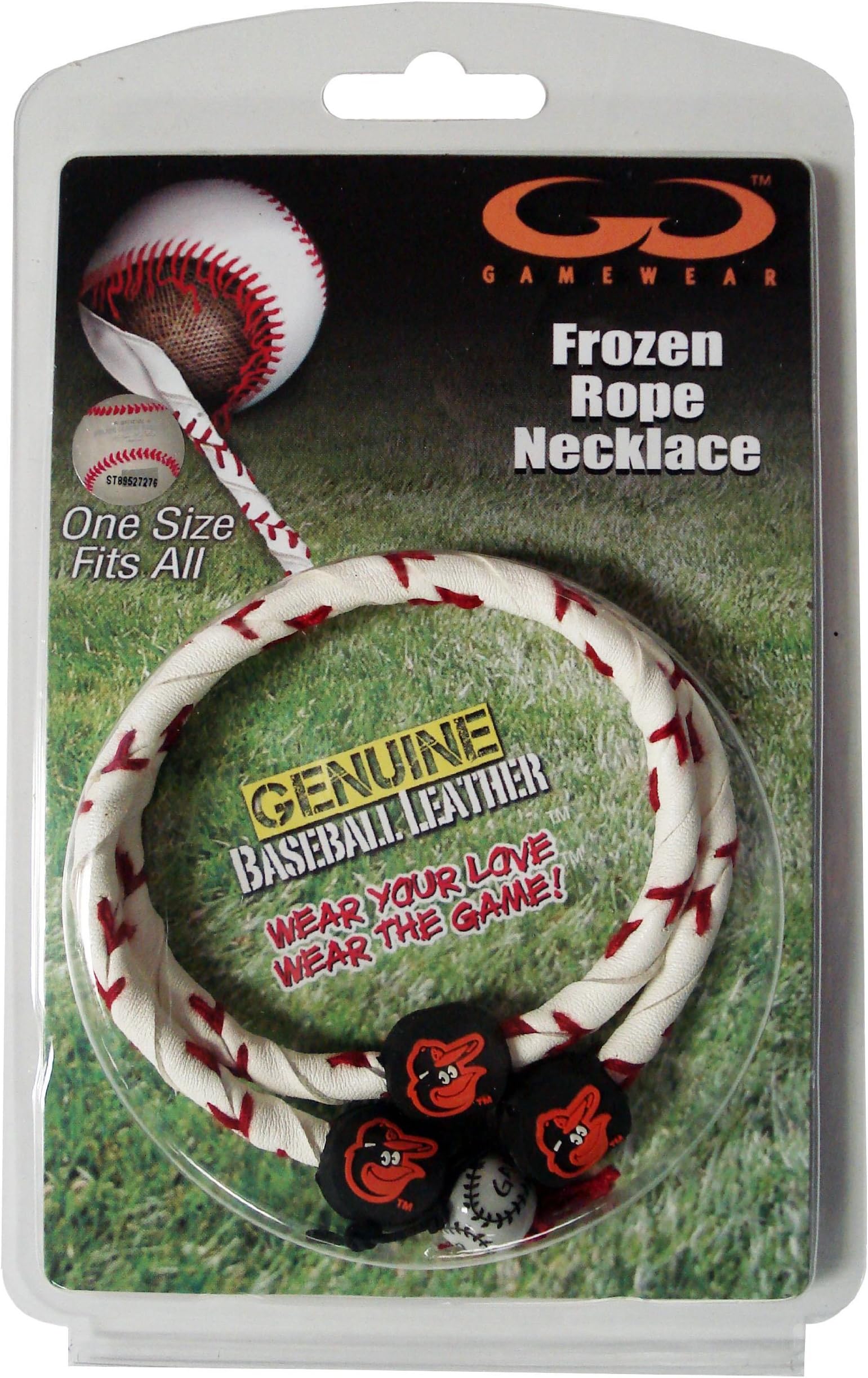 MLB Classic Frozen Rope Baseball Necklace
