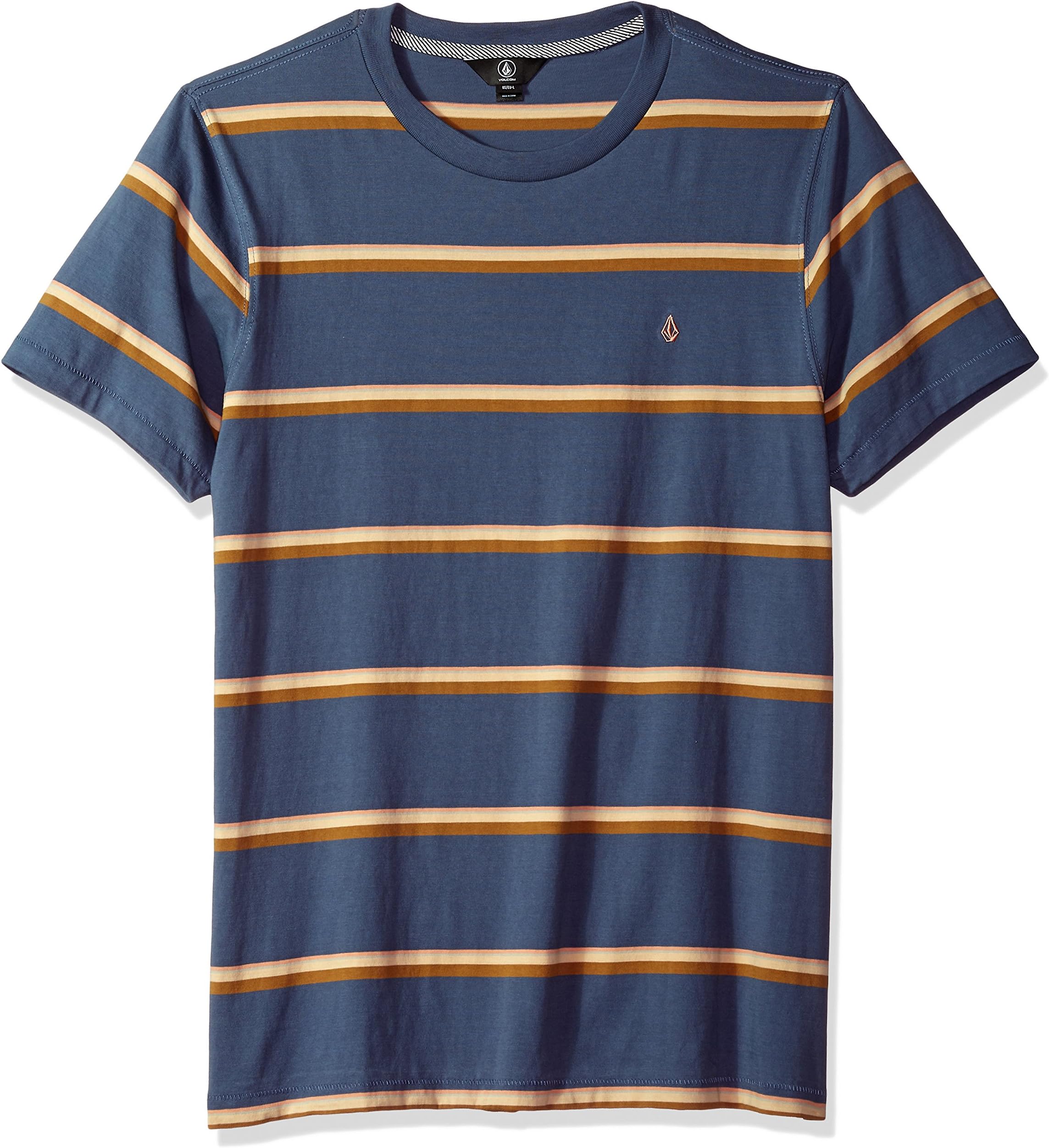 Volcom Men's Sheldon Short Sleeve Knit Crew Shirt