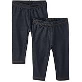 The Children's Place Baby Girls' Capri Leggings 2 Pack