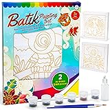 Malaysian Batik Organic Colors Painting 2-in-1 Kit