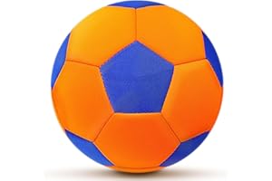 CHAMPHOX Indoor Soccer Ball, House Soccer Ball Size 4, Soft Soccer Ball, Low Noise Safe Playing at Home & Yard, Soccer Ball for Kids Boys Girls Soccer Gifts Birthday Christmas