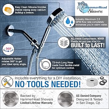 HammerHead construcción de metal sólido paquete de cabezal ...