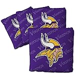 YouTheFan NFL Minnesota Vikings Cornhole Bags - 4PK