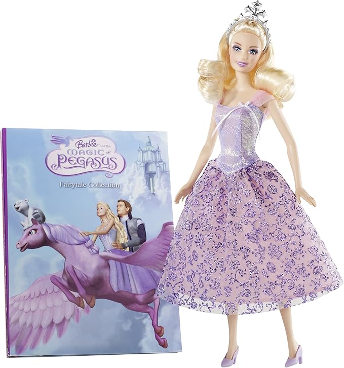 Amazon.es: Barbie and The Magic of Pegasus Book and Doll Gift ...