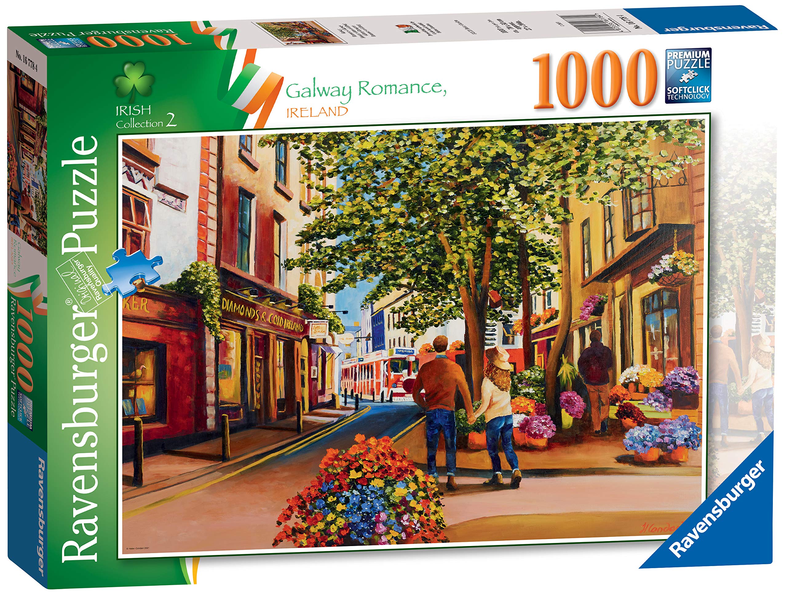 Ravensburger Irish Collection No.2 Galway Romance 1000 Piece Jigsaw Puzzle for Adults & Kids Age 12 Years Up