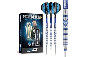 Gerwyn Price 24g Tungsten Darts Set with Flights and Stems