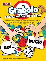 Ideal Grabolo Find the Match Reaction Game Multicolor 3-6 Players view 7