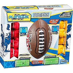 Franklin Sports Youth Flag Football Set — Flag Football Set for Kids — Mini Playbook for Flag Football — Includes 2 Flag Sets of 5