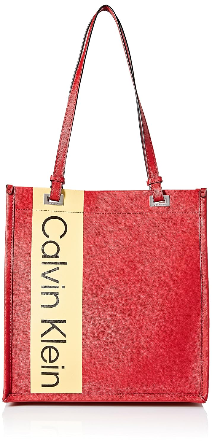 calvin klein clear logo bag