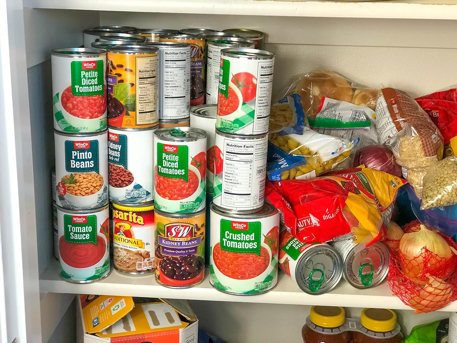 Amazon Com Fifo Can Tracker Stores 54 Cans Rotates First In