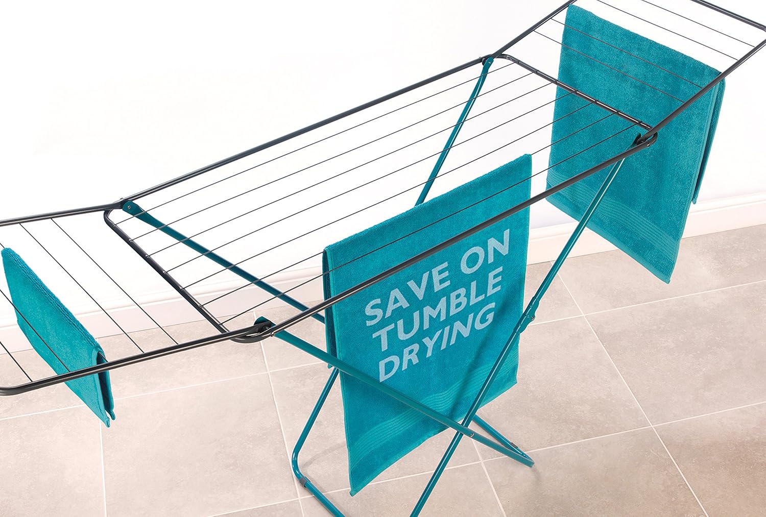 Airers/ Driers/ Clothes Horses Home, Furniture & DIY Airer Folding Clothes Laundry By JVL Folds