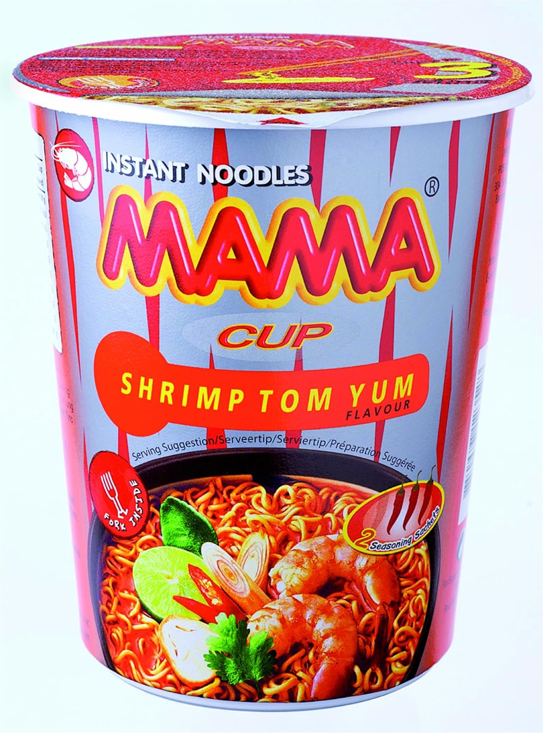 MAMA Tomyum Instant Noodles Cup, 70 g, Pack of 16 Amazon.co.uk Grocery