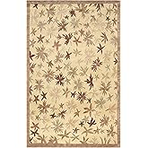 SAFAVIEH Tibetan Collection Area Rug - 6' x 9', Multi, Hand-Knotted Modern Wool, Ideal for High Traffic Areas in Living Room,