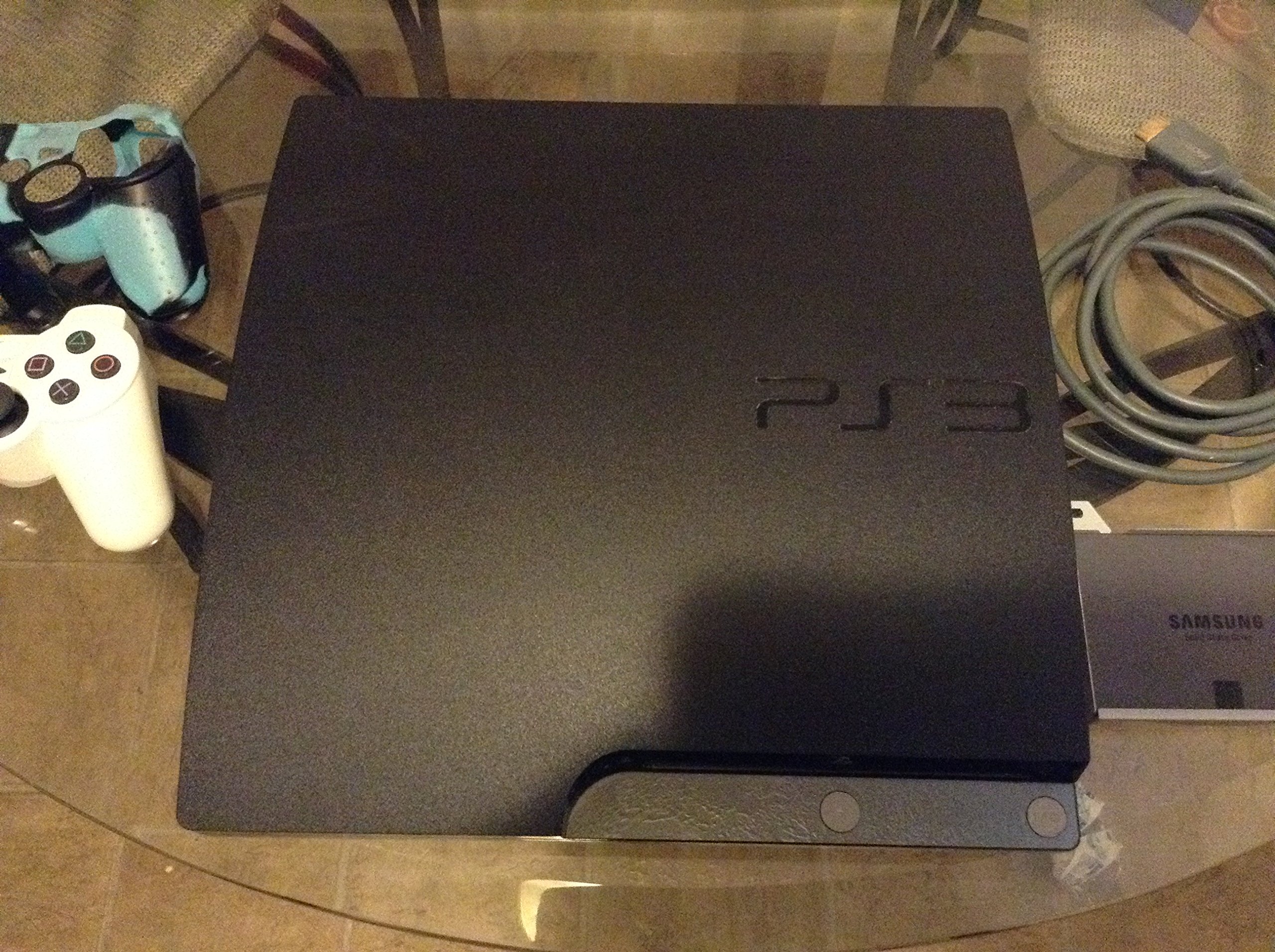 Sony PlayStation 3 Slim 120 GB Charcoal Black Console (NTSC - CECH-2001A)