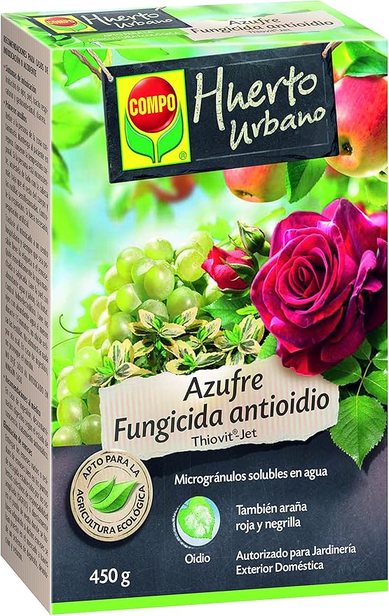 Compo 1652102011 - Azufre Fungicida antioidio 450 g, 1 unidad ...