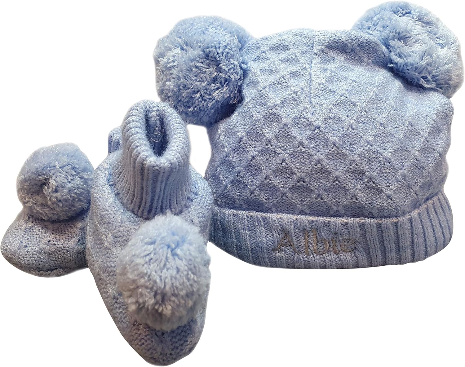 personalised baby bobble hat