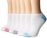 Hanes Women's 6 Pack Comfort Blend No Show