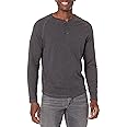 Amazon Essentials Men's Slim-Fit Long-Sleeve Henley Shirt