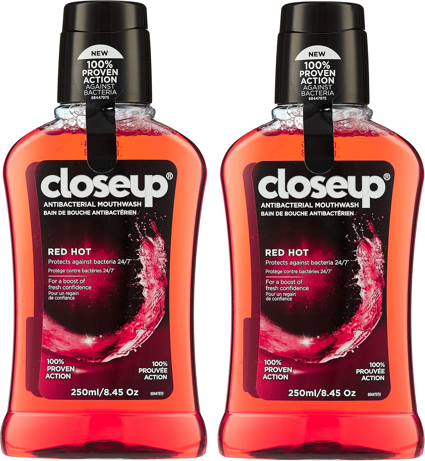 Close Up Antibacterial Mouthwash Red Hot, 2 x 250ml Buy Online at