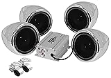 BOSS AUDIO MC450 Chrome 1000 watt Motorcycle/ATV