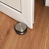 BELLE VOUS 4x Stainless Steel Floor Door Stoppers Heavy Duty Anti Slip 10cm view 6