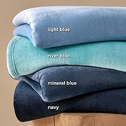 Bedsure GentleSoft Fleece Throw Blanket for Couch