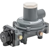 Emerson-Fisher LP-Gas Equipment R232E-BBH Compact Integral 2-Stage Regulator, 1-2.2 psig Spring, 1/4" x 1/2" NPT