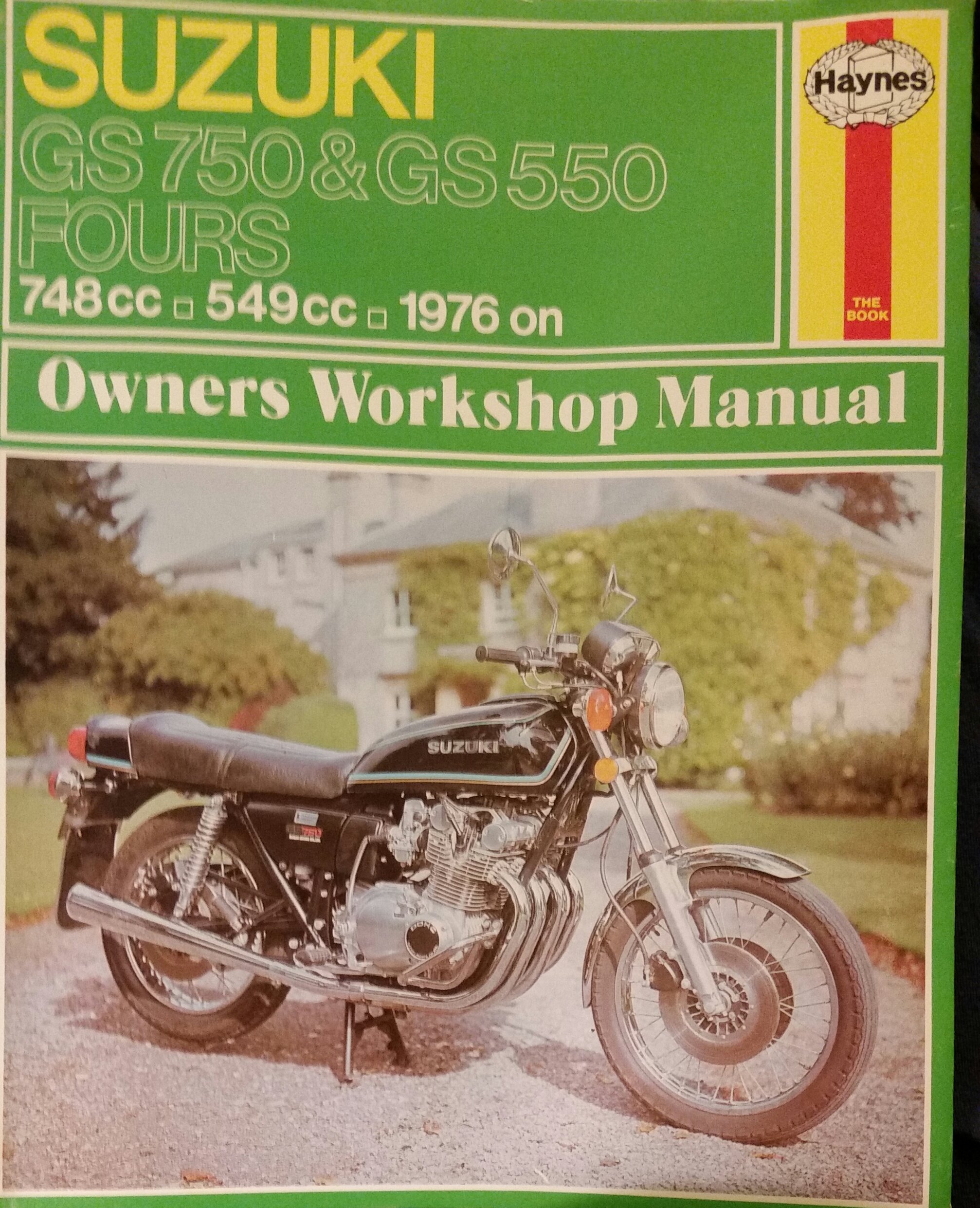 Suzuki GS750 & 550 Fours Owners' Workshop Manual Paperback – June, 1978