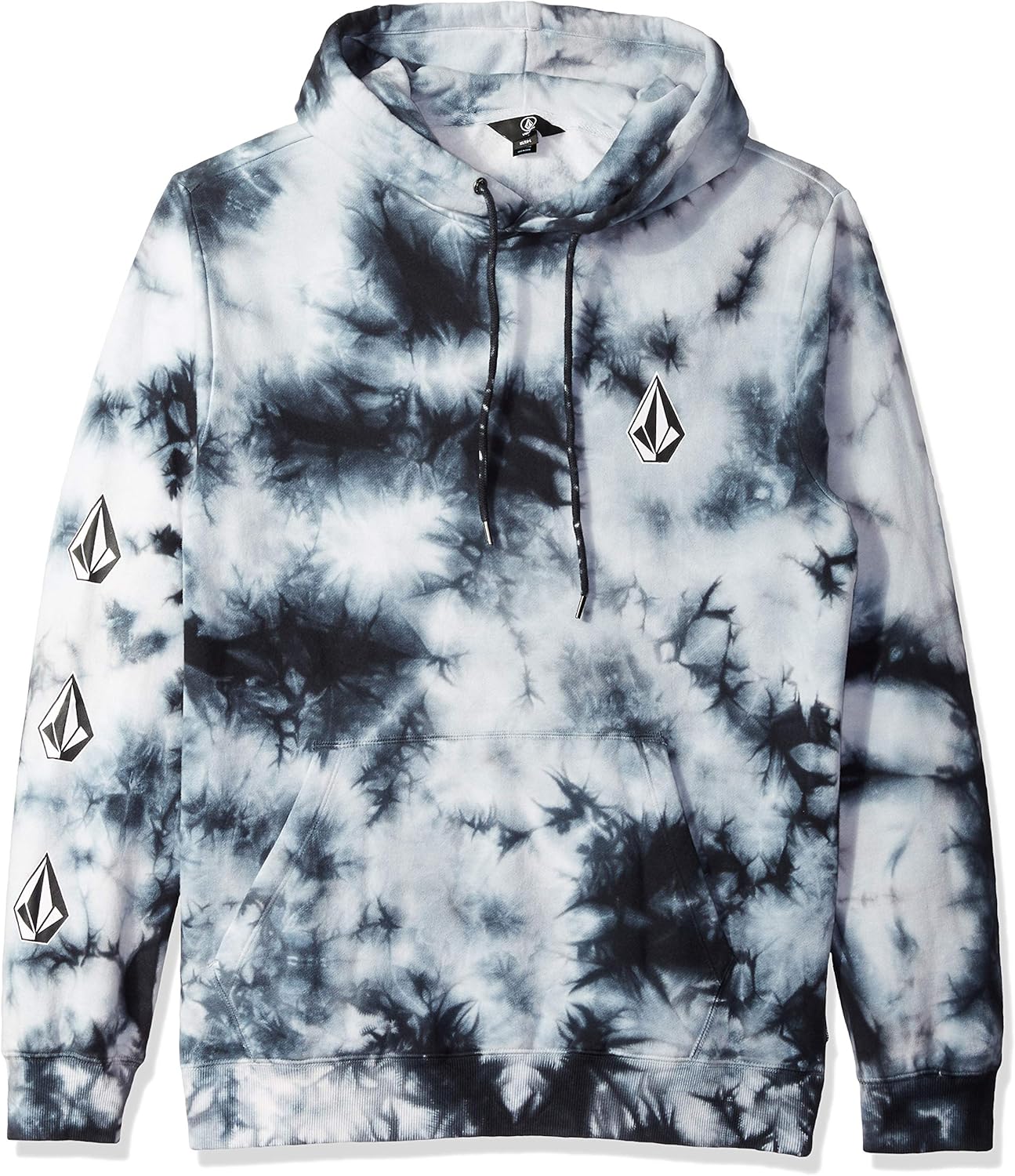 Volcom Men's Deadly Stones Hooded Fleece Pullover Sweatshirt: Clothing