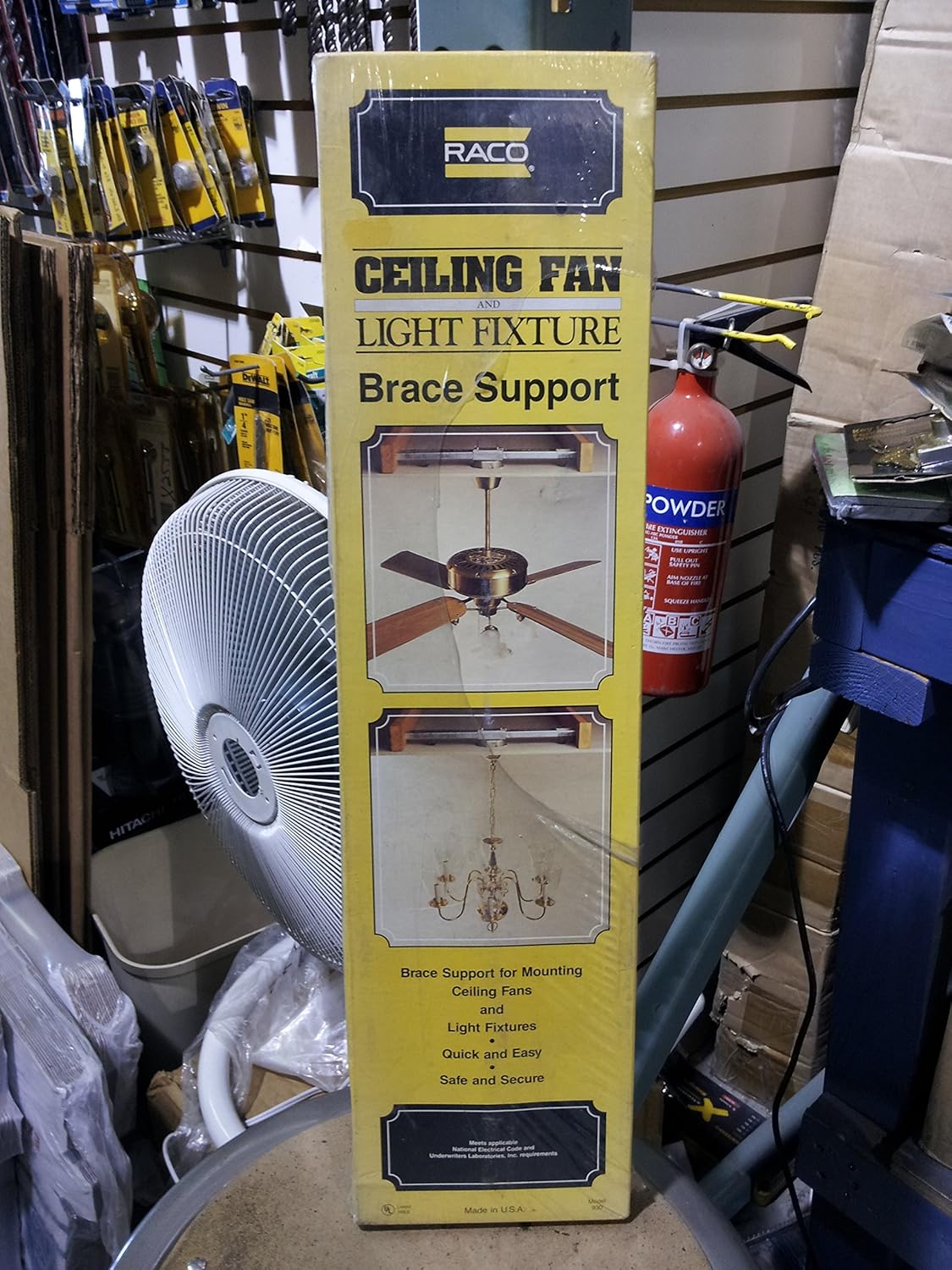 Raco Ceiling Fan And Light Fixture Brace Support 930 Amazon Com