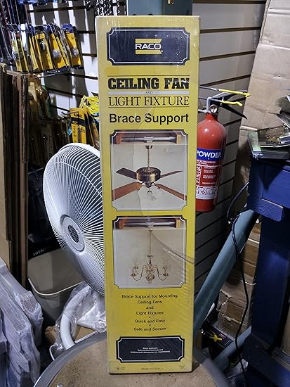 Raco Ceiling Fan And Light Fixture Brace Support 930 Amazon Com