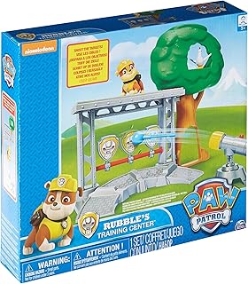 paw patrol wooden train set