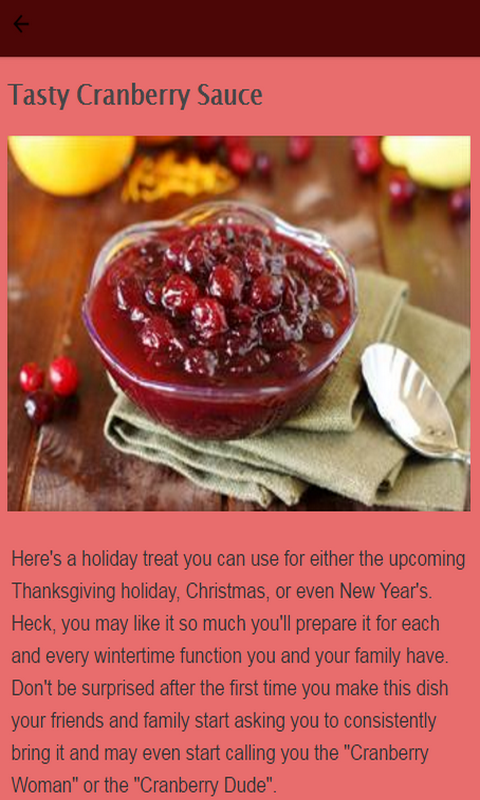 Cranberry Recipes