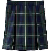 Lands' End School Uniform Girls Plaid Skort Top of Knee
