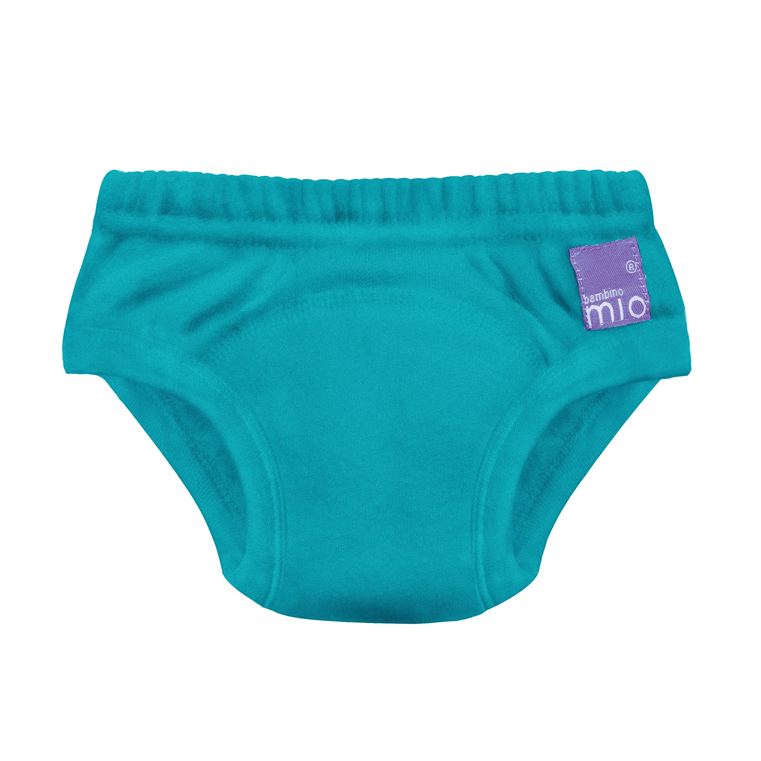 Bambino Mio Toddler Reusable Potty Training Pants, 3-4 Years, Teal, Boys and Girls, for Baby
