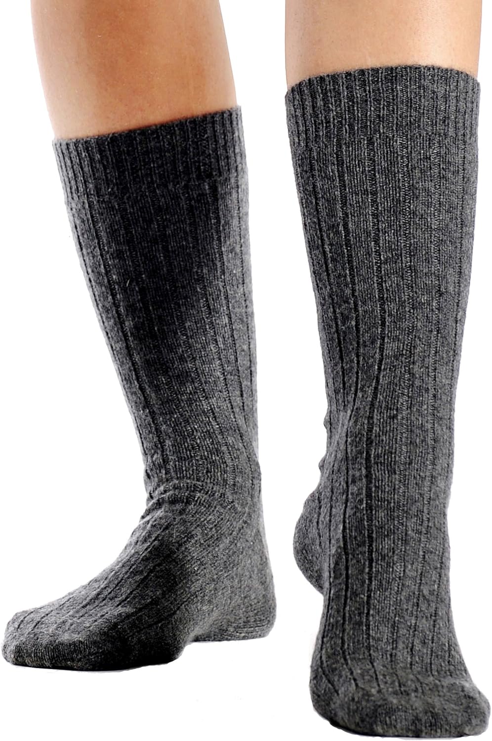 Cashmere Boutique 100 Pure Cashmere Unisex Socks (3 Colors, 2 Sizes