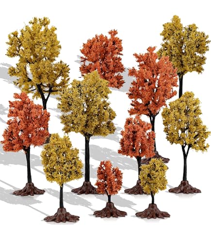 Amazon.com: Woodland Scenics Fall Deciduous Value Pack Trees 3/4