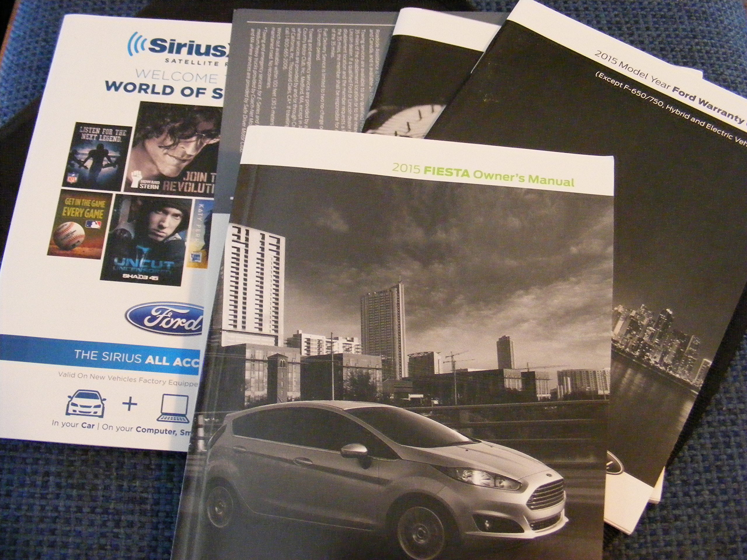 2015 Ford Fiesta Owners Manual Paperback – 2015